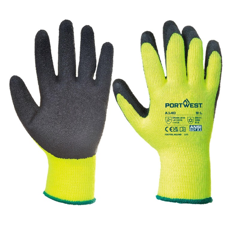 Portwest Thermal Grip Glove (Pack of 12 pairs)