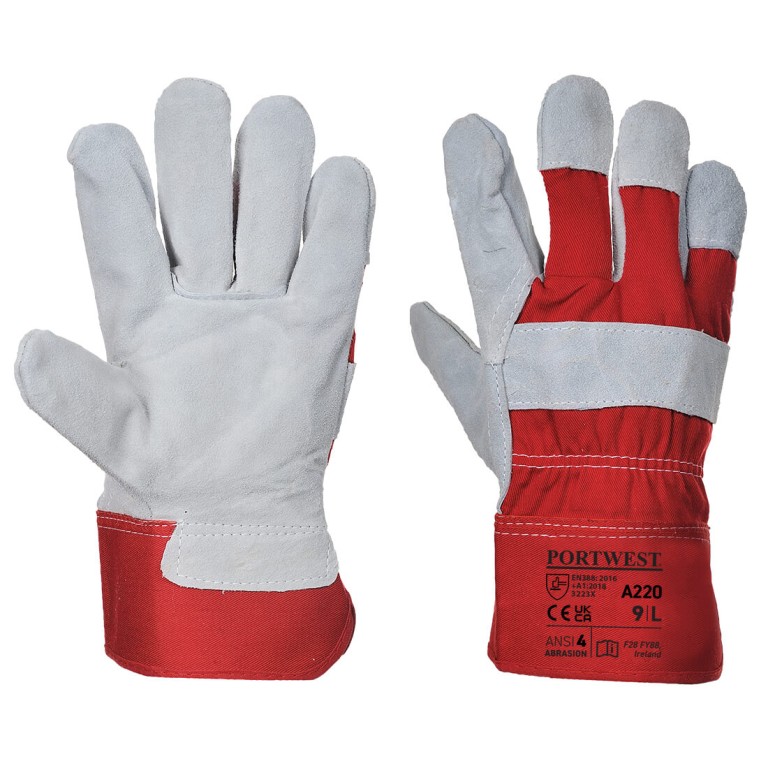 Portwest Premium Chrome Rigger (Pack of 12 pairs)