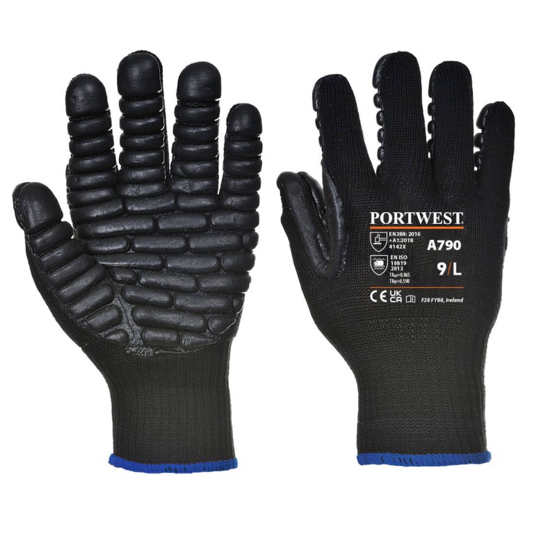 Portwest Anti Vibration Glove (Pack of 12 pairs)