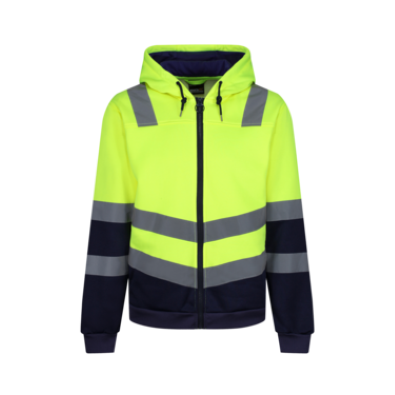 Regatta Hi-Vis Pro Full Zip Hoodie