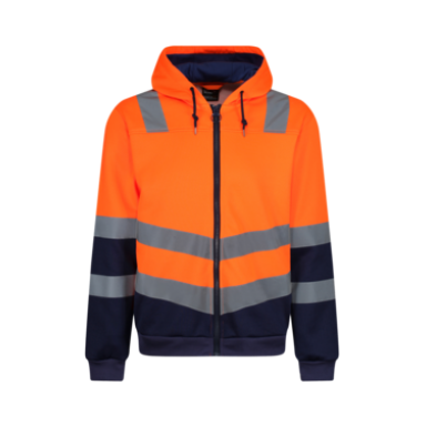 Regatta Hi-Vis Pro Full Zip Hoodie