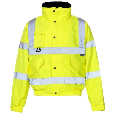 SuperTouch Hi-Viz Breathable 2 in 1 Bomber Jacket