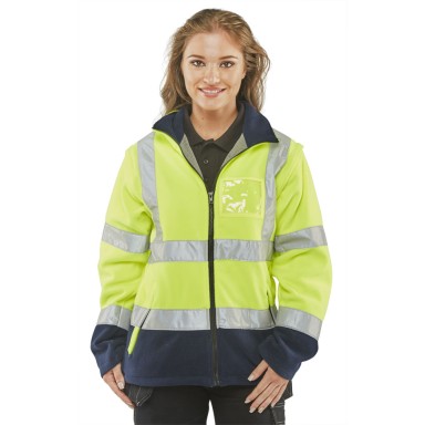 Beeswift Two Tone Fleece Jacket