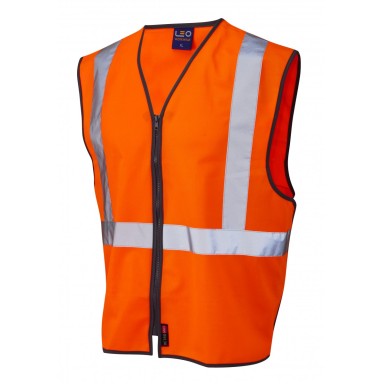 Leo Workwear Eggesford Railway Zip Waistcoat