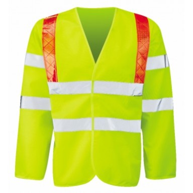 Orbit High Visibility Jerkin Long sleeve vest