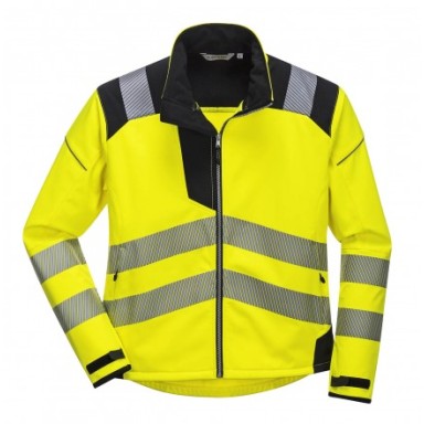 Portwest PW3 Vision Hi-Viz Softshell Jacket