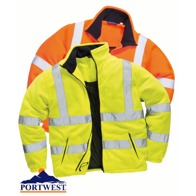 Portwest Hi-Viz Mesh lined Fleece