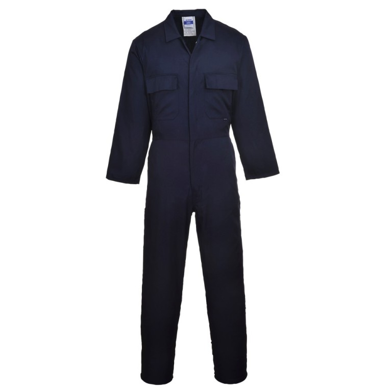 Portwest Safety Euro Work Polycotton Coverall