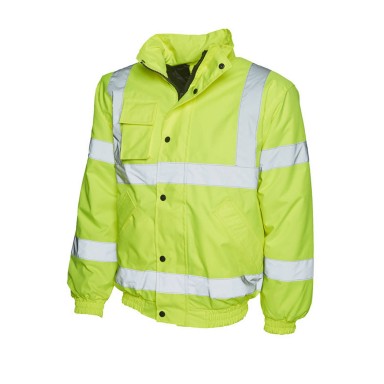 Uneek Hi-Viz Bomber Jacket