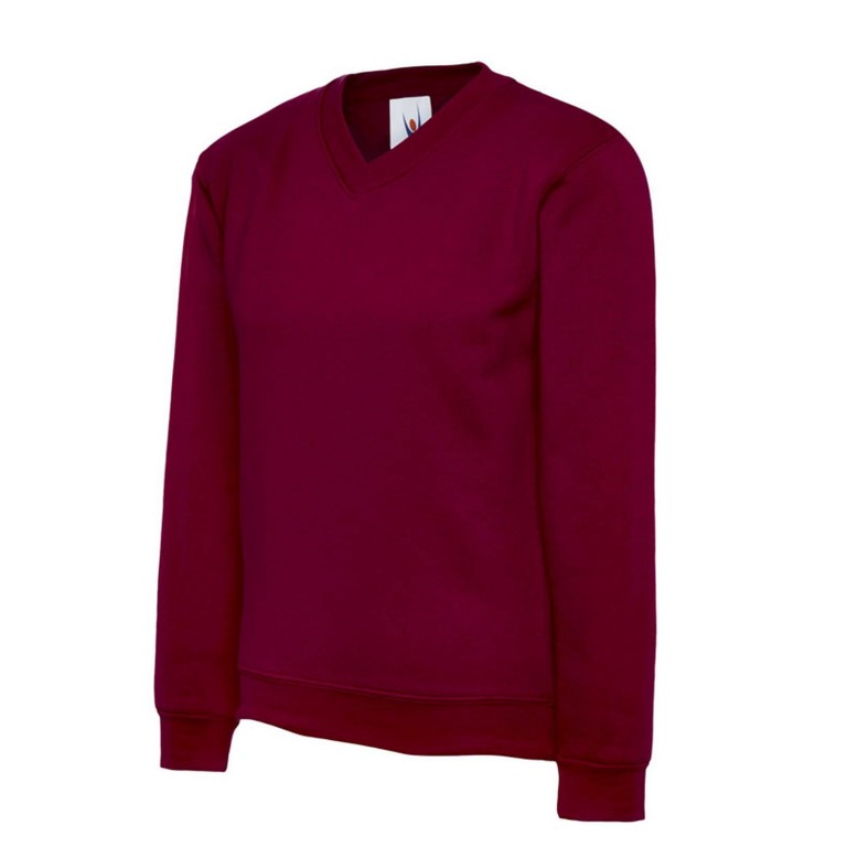 Uneek Children's V-Neck Sweat Shirt