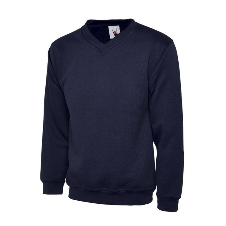 Uneek Children's V-Neck Sweat Shirt