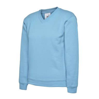 Uneek Children's V-Neck Sweat Shirt