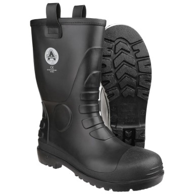 Amblers FS90 PCV Safety Rigger Boot