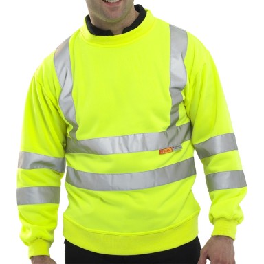 Beeswift Hi-Viz Sweat Shirt