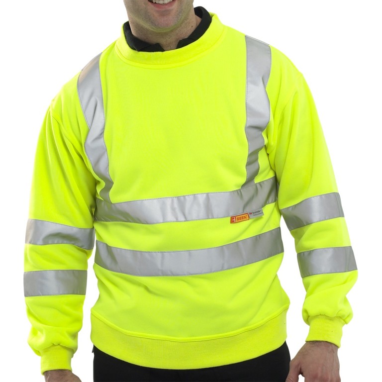 Beeswift Hi-Viz Sweat Shirt