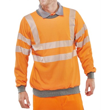 Beeswift ARC RIS 3279-TOM Long Sleeve Sweat Shirt