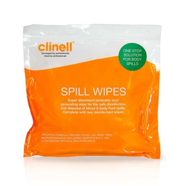 Beeswift Clinell Spill Wipes