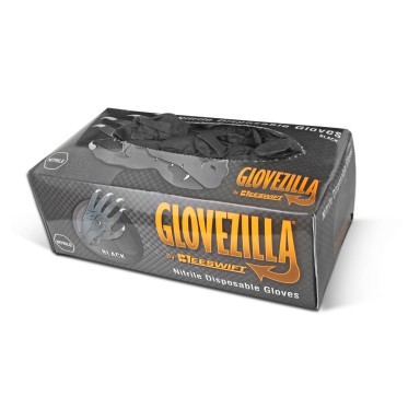 BeeSwift Nitrile Disposable Gripper Glove Pack of 1000