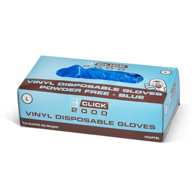 Beeswift Vinyl Disposable Gloves Powder Free Pack of 1000