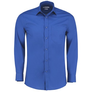 Kustom Kit Men's Long Sleeve Poplin Shirt
