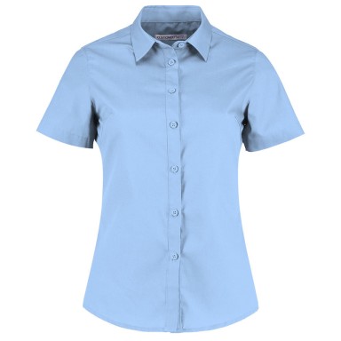 Kustom Kit Women's Short Sleeve Poplin Shirt 