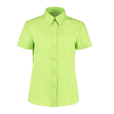 Kustom Kit Ladies' Short Sleeve Workforce Poplin Shirt