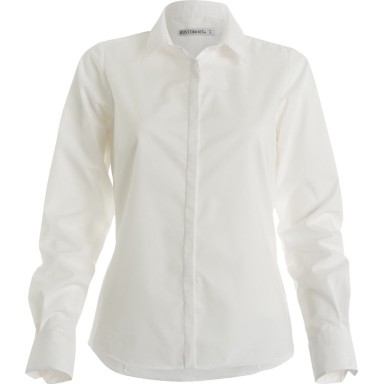 Kustom Kit Contrast Collar Business Shirt