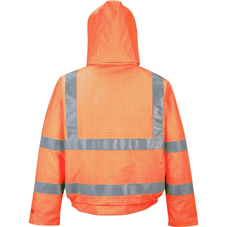 Portwest Bizflame Rain Hi-Vis FR Winter Bomber Jacket