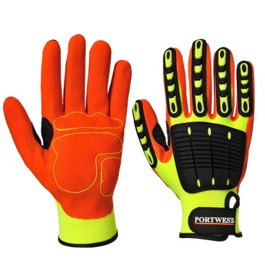 Portwest Anti Impact Grip Glove - Nitrile (Pack of 12 pairs)