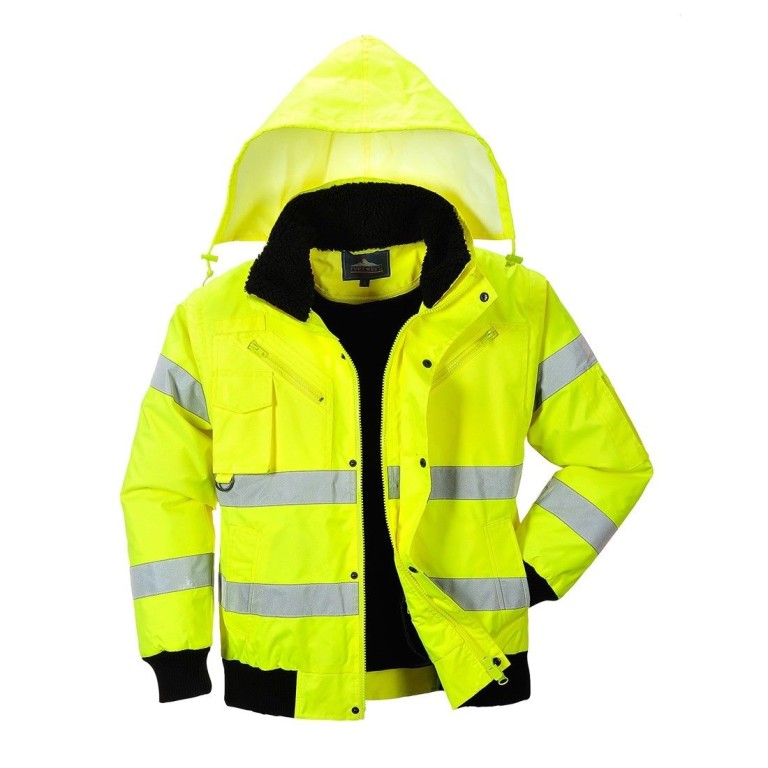 Portwest Hi Viz 3-in-1 Bomber Jacket