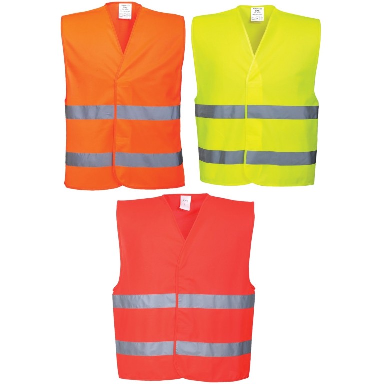 Portwest Hi-Viz Two Band Vest