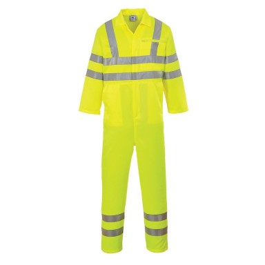 Portwest Hi-Viz Poly-cotton Coverall