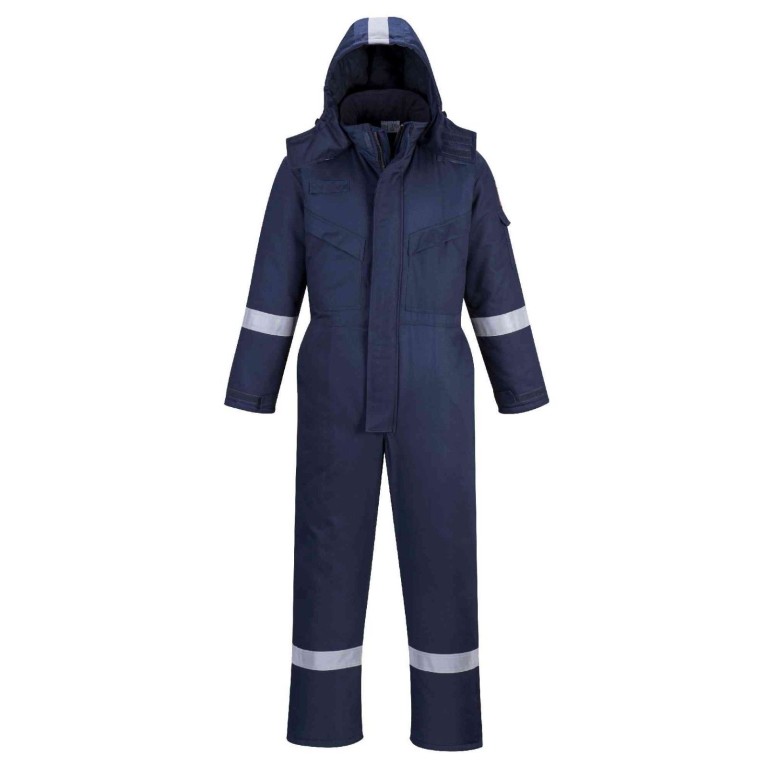Portwest Flame Resistant Anti-Static Winter Coverall
