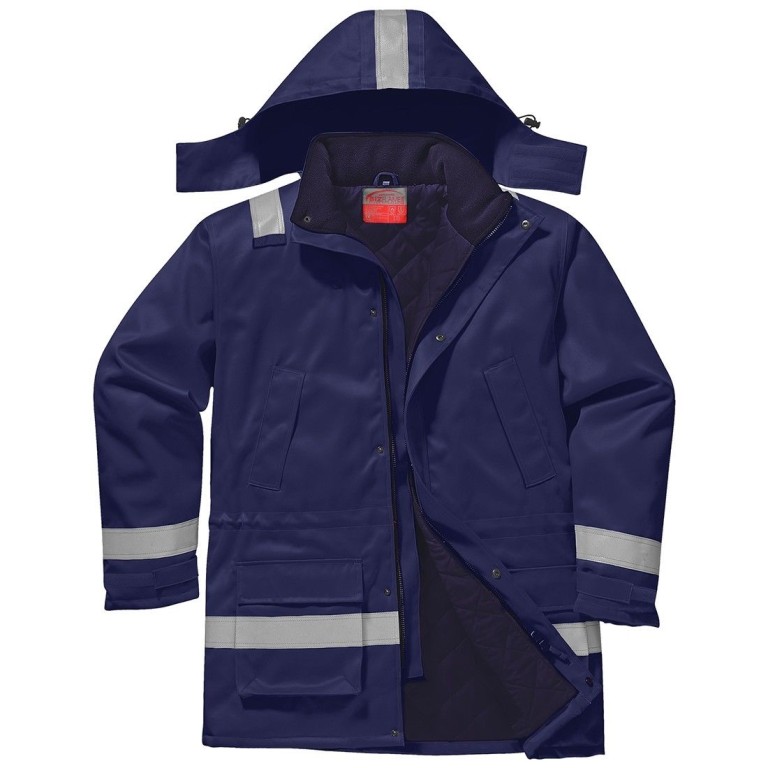 Portwest Flame Resistant Anti-Static Winter Jacket