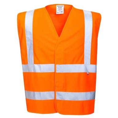 Portwest Hi-Viz Anti Static Vest - Flame Resistant 
