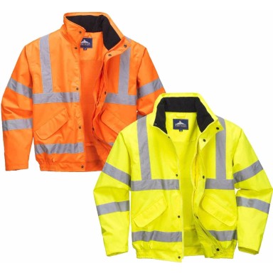 Portwest Hi-Viz Breathable Bomber Jacket