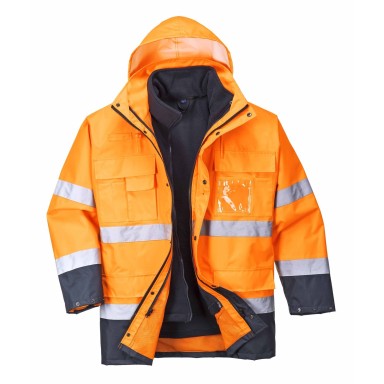 Portwst Hi-Viz Lite 3 in 1 Jacket