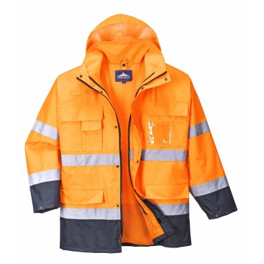Portwst Hi-Viz Lite 3 in 1 Jacket