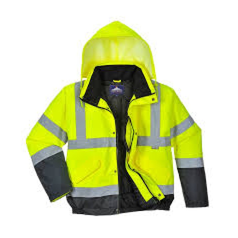 Portwest Hi-viz Two Tone Bomber Jacket