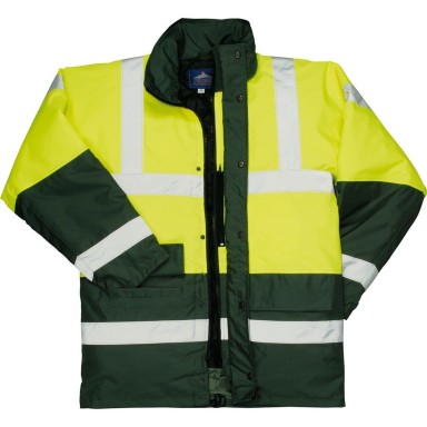 Portwest Hi Viz Contrast Traffic Jacket