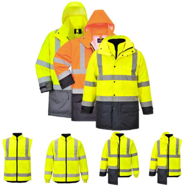 Portwest Hi Vis Executive 5 in 1 Jacket