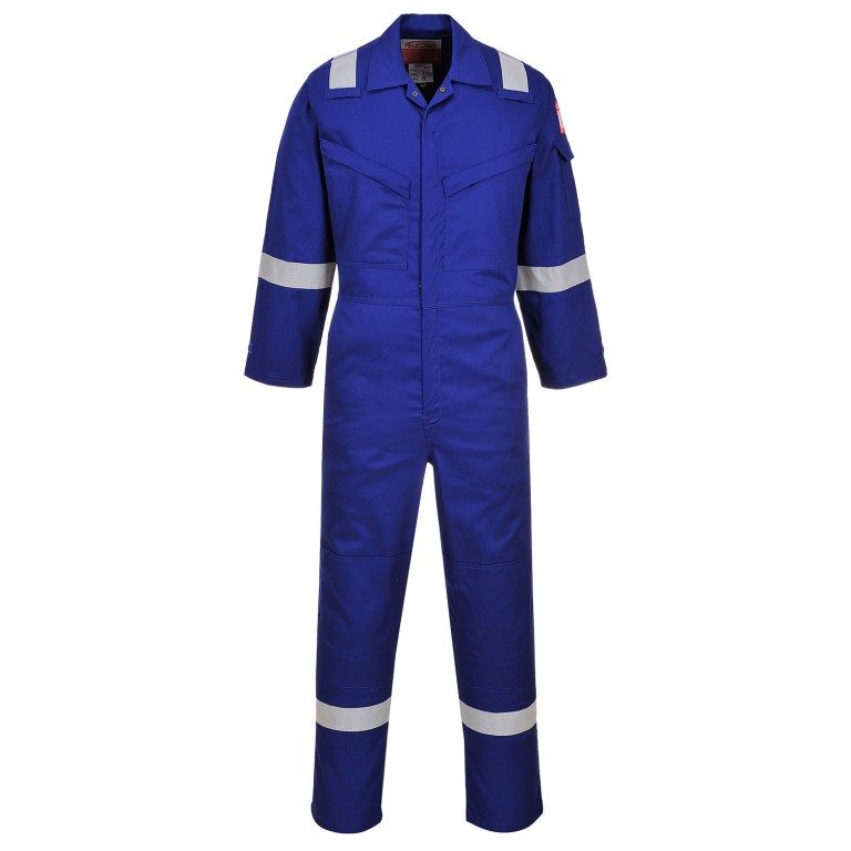 Portwest Flame Resistant Super  Light Weight Anti-Static Coverall 