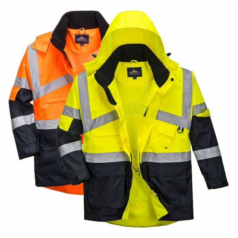 Portwest Hi-Viz 2 Tone Breathable Jacket