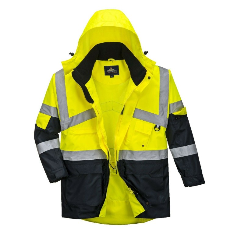 Portwest Hi-Viz 2 Tone Breathable Jacket